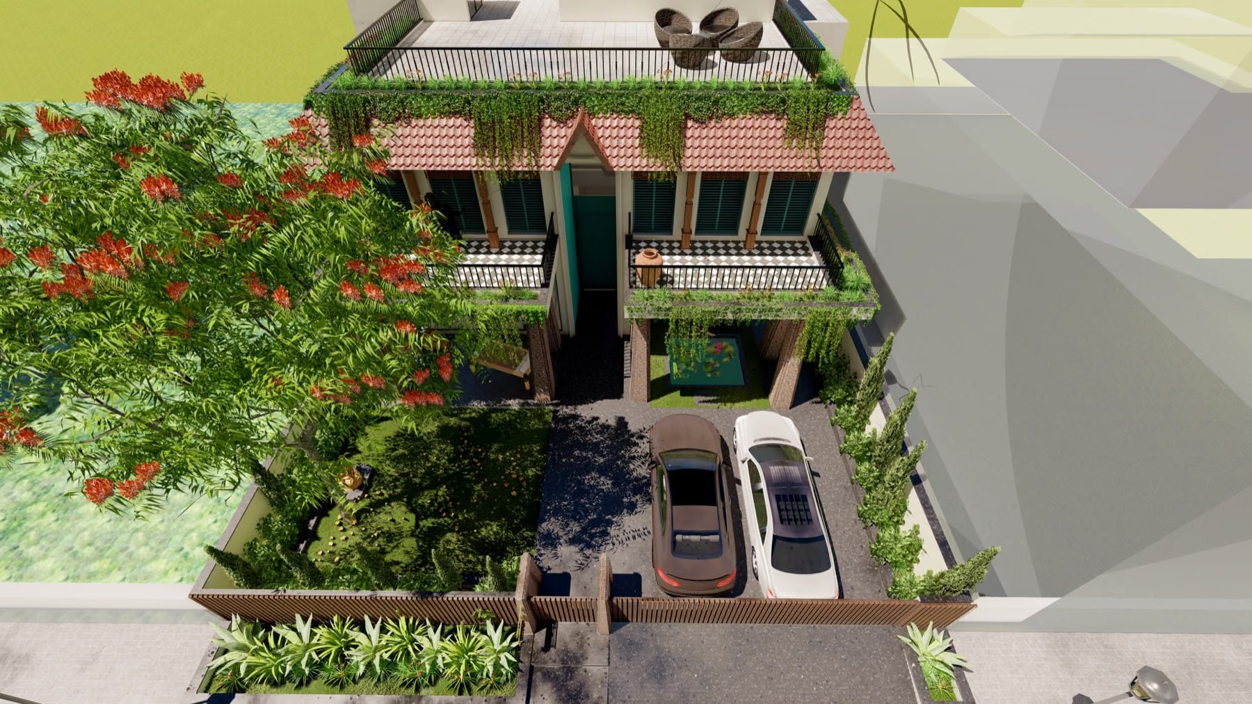 The Four Post House 1
